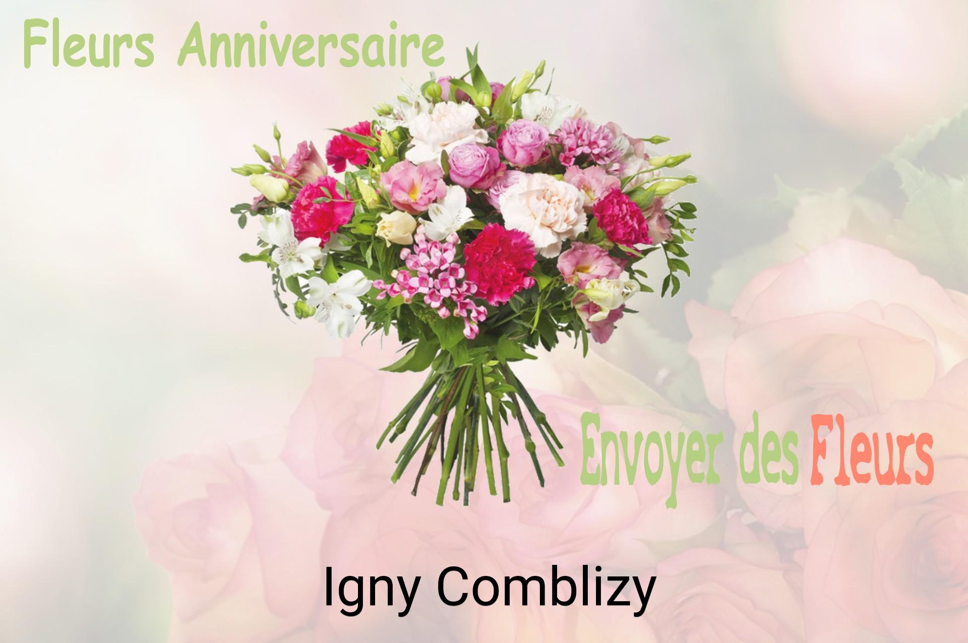Bouquet de fleurs d’anniversaire livré à Igny-Comblizy